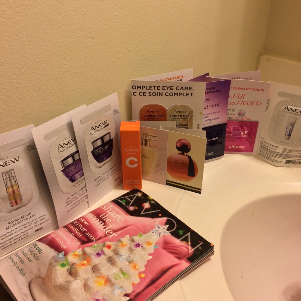 Avon sample packs